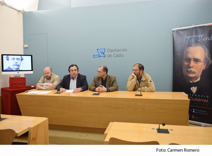 Presentación a los medios del audiovisual sobre García Gutiérrez de Diputación