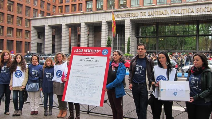 Médicos del Mundo ante Sanidad 