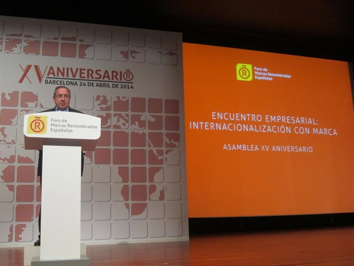El pte. Del Foro de Marcas Renombradas Españolas, J.L.Bonet