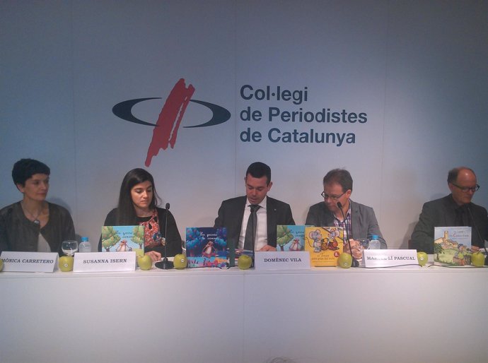 Presentación del libro sobre alimentos catalanes 'La guineu i la camosa'