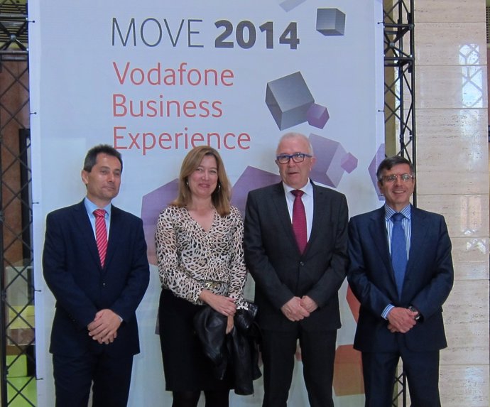 Inauguración de MOVE 2014 de Vodafone en Sevilla.