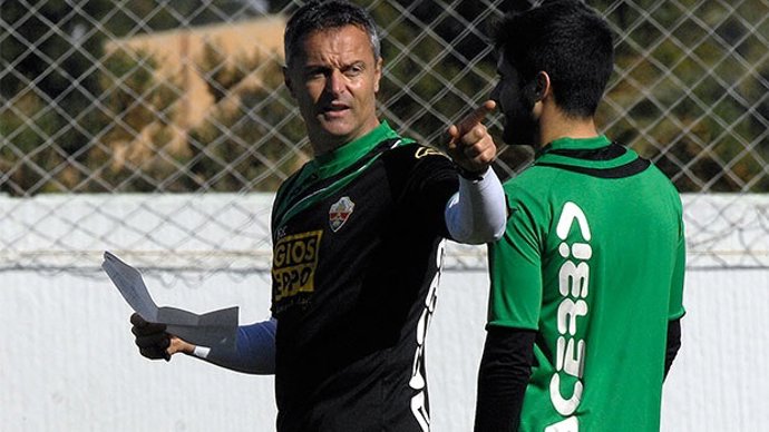 Fran Escribá, entrenador del Elche