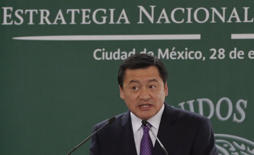 El ministro del Interior de México, Miguel Ángel Osorio Chong.