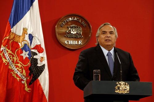 El ex ministro chileno Andrés Chadwick