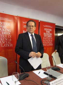 El vicepresidente del Banco Central Europeo (BCE), Vitor Constancio