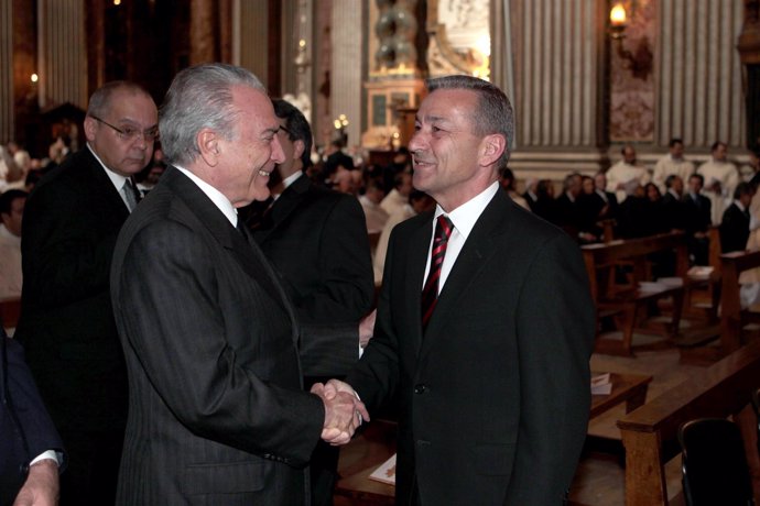 Rivero saluda al vicepresidente brasileño