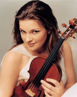 La violinista Janine Jansen 