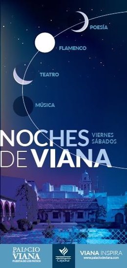 Cartel de 'Noches de Viana'