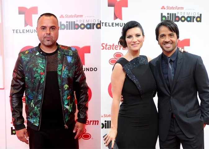Alfombra roja de los premios Latin Billboard 2014