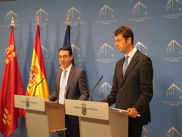 José Gabriel Ruiz y Juan Carlos Ruiz en la rueda de prensa