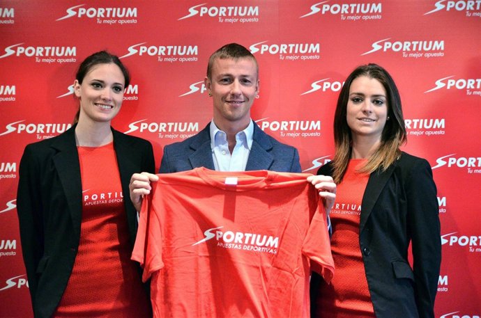 José María Gutiérrez Hernández, Guti, en el acto de Sportium