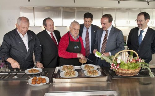 Presentación en Pamplona  de las Jornadas de Exaltación de la Verdura.
