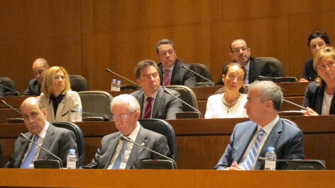Pleno de las Cortes de Aragón.