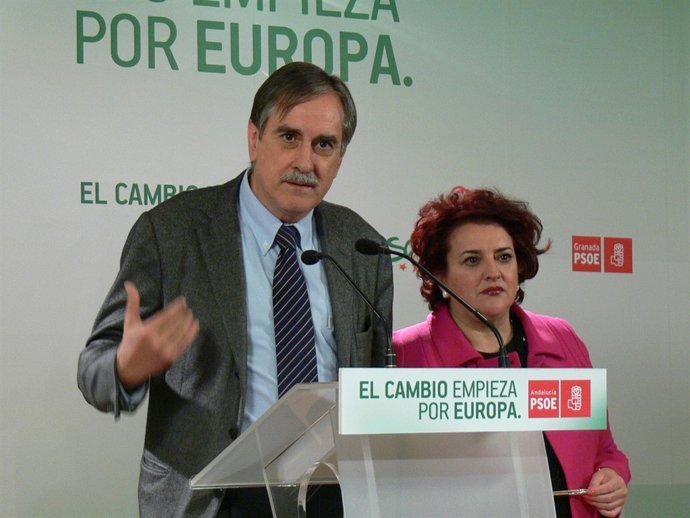 Valeriano Gómez y Teresa Jiménez