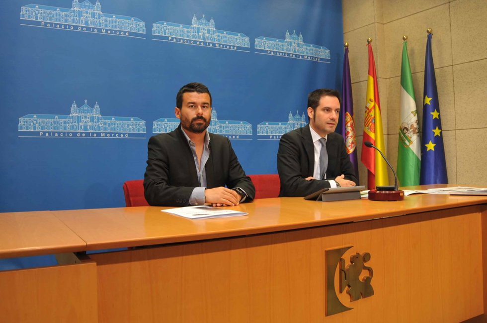 Barbado y Criado en la rueda de prensa