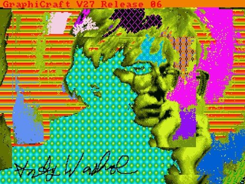 Andy Warhol, Amiga 1000