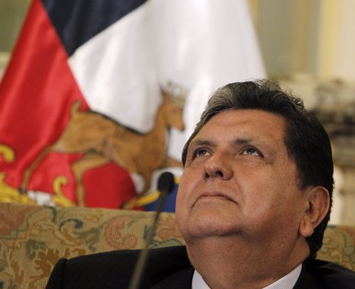 El expresidente de Perú Alan García.