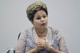 Foto: Interrumpen a Rousseff para protestar contra el Mundial