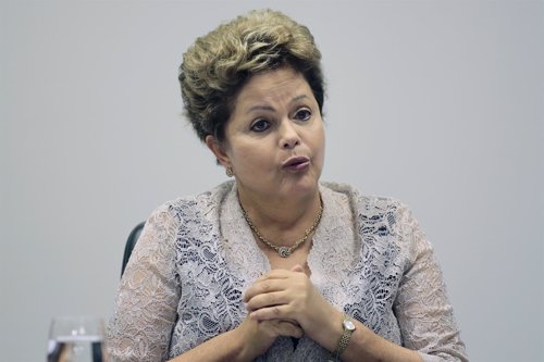 Dilma Rousseff  presidenta de Brasil