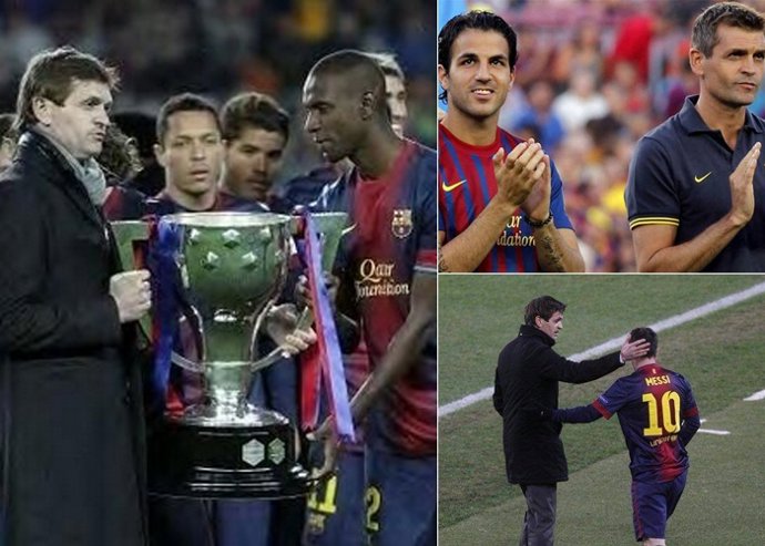 Muestras de cariño muerte Tito Vilanova