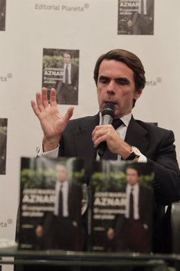 Aznar presenta el segundo libo de sus memorias