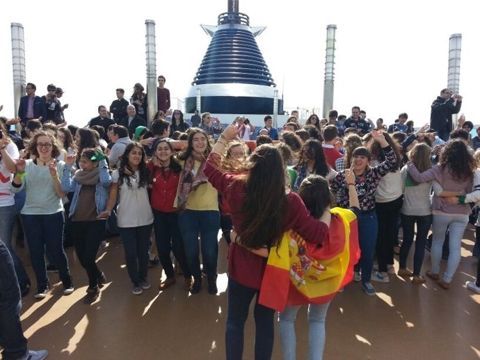 Peregrinos canonización