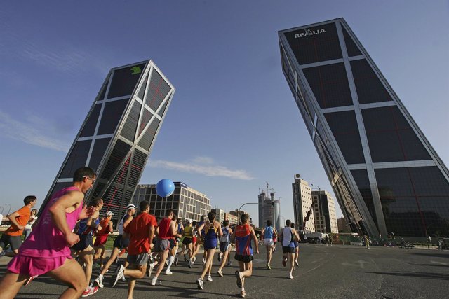 Maratón de Madrid, Plaza Castilla