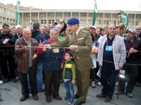 Álvarez de Eulate recuerda que con la Valvanerada "reclamamos la atención de la sociedad riojana sobre la donación"