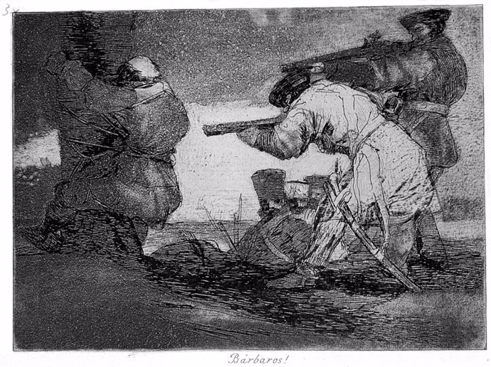 'Los Desastres De La Guerra', De Goya