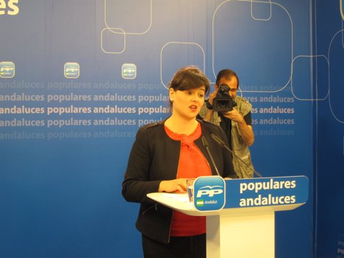 La vicesecretaria general del PP-A, Verónica Pérez