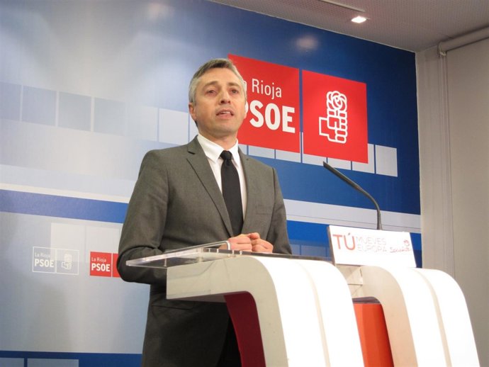 Francisco Ocón, secretario de Organización del PSOE riojano, presenta campaña