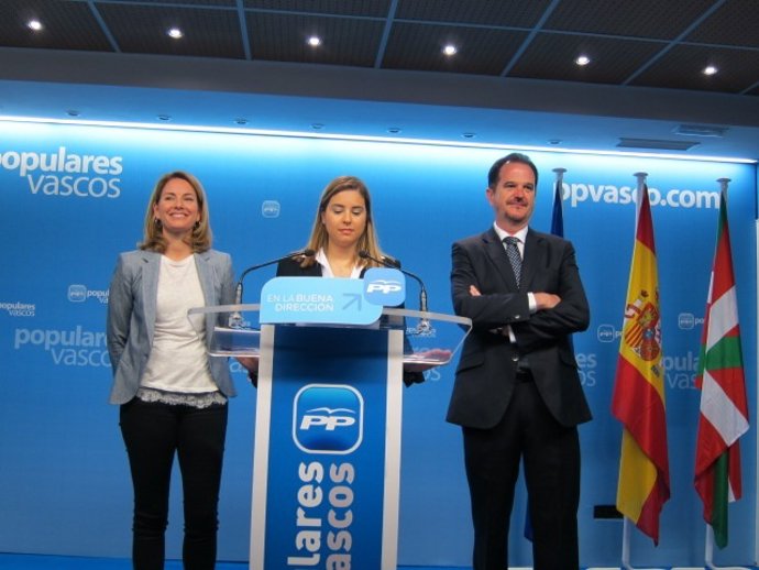 Arantza Quiroga y Carlos Iturgaiz