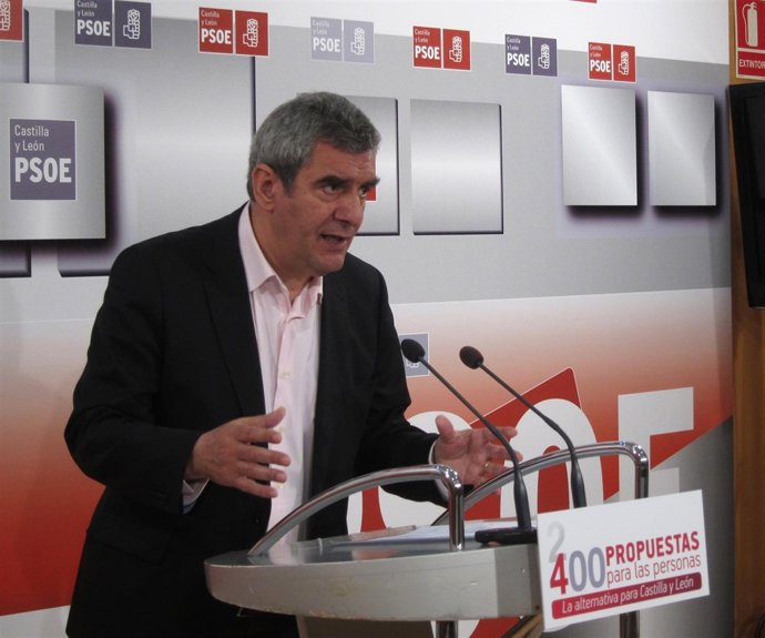 El secretario general del PSCyL, Julio Villarrubia