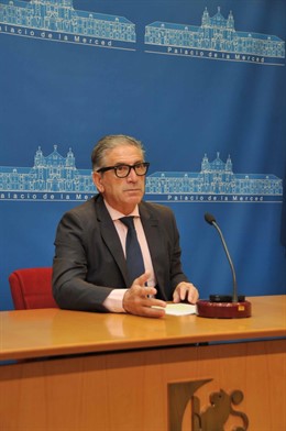 El delegado de Cultura de la Diputación, Antonio Pineda