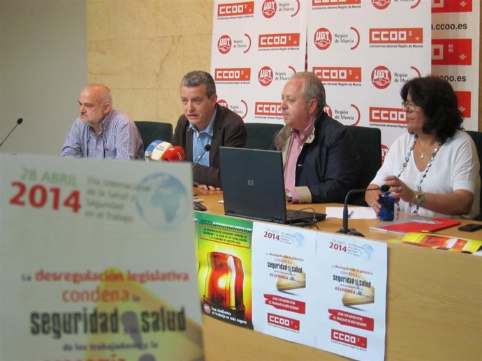 Bueno y Jiménez dan a conocer los actos del Día de Seguridad en el Trabajo