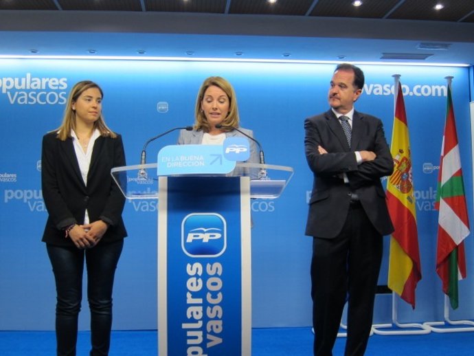 Arantza Quiroga y Carlos Iturgaiz