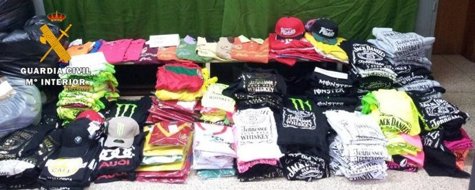 Material incautado en inspecciones en S'Arenal