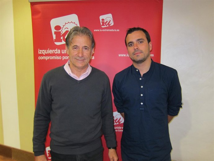 Pedro Escobar Y Alberto Garzón De Izquierda Unida