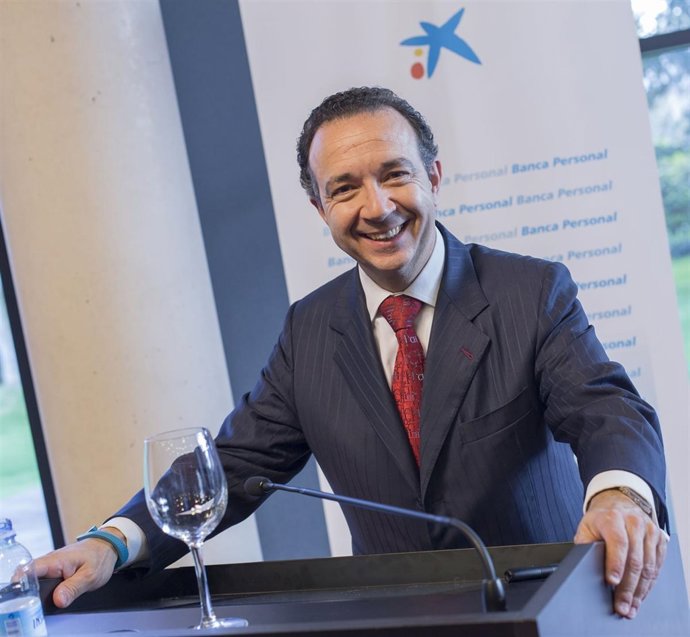 Raúl Marqueta, director territorial de la Caixa La Rioja y Aragón