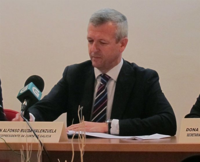 El vicepresidente de la Xunta, Alfonso Rueda
