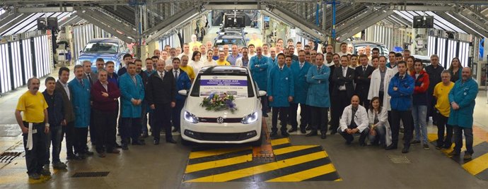 Ultima unidad del Polo A05 de Volkswagen Navarra.