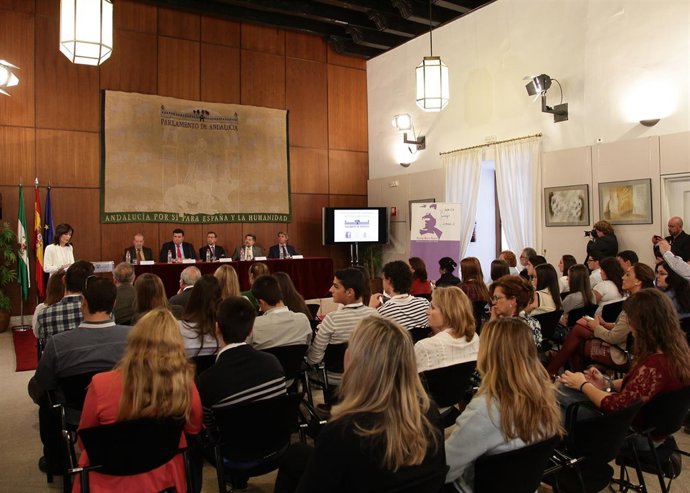 Homenaje a Nicolás María Rivero en el Parlamento andaluz