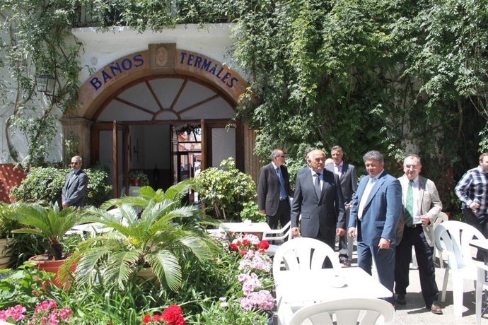 El presidente de la Comunidad, Alberto Garre, visita Los Alcázares