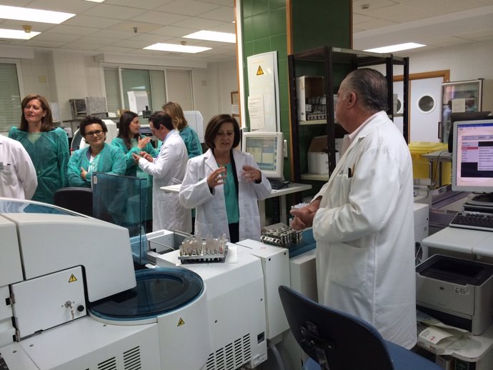Sánchez Rubio visita el Hospital de Osuna