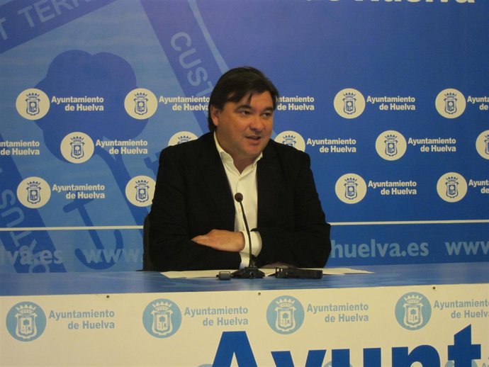 El portavoz del PSOE en el Ayto de Huelva, Gabriel Cruz. 