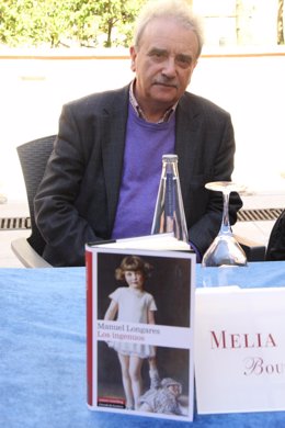 El escritor Manuel Longares