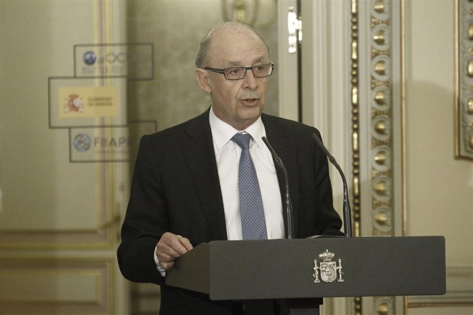 El ministro de Hacienda y Administraciones Públicas, Cristóbal Montoro