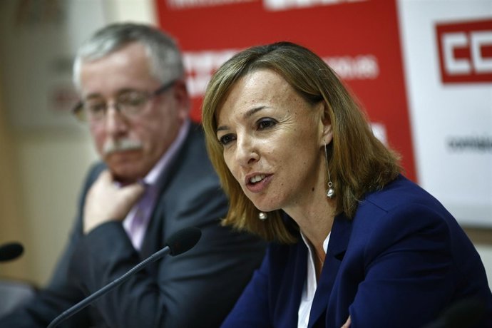 Toxo y la secretaria general de UATAE