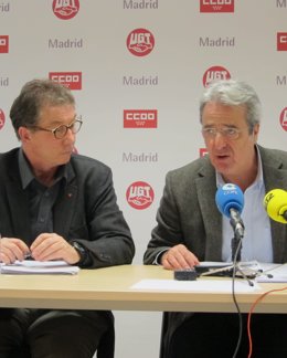 Cedrún y Martínez (CCOO y UGT Madrid)