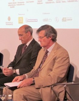 Mariano Arconada (I) junto a Francisco Tinaut Fluixa (D)